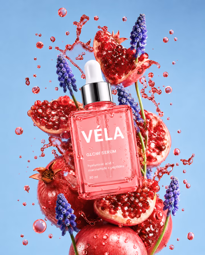 Pomegranate Skincare Campaign