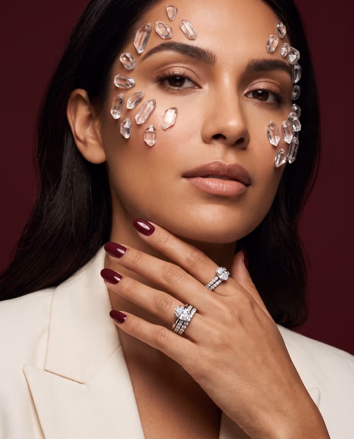 Jewelry Crystal Portrait