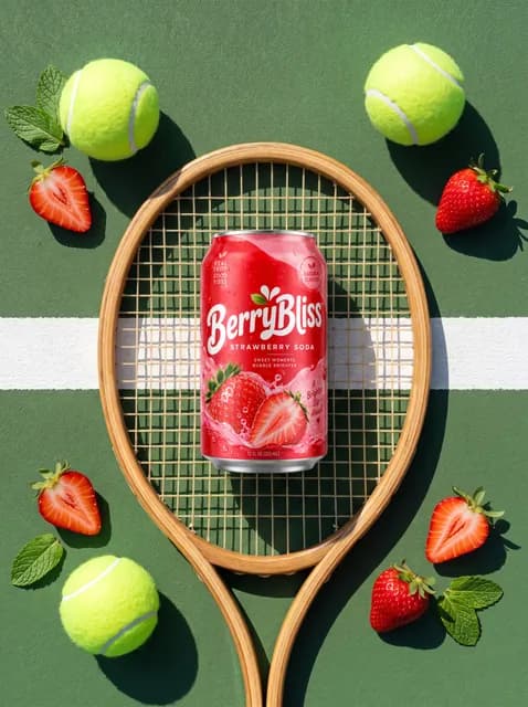 Tennis Court Drink Shot