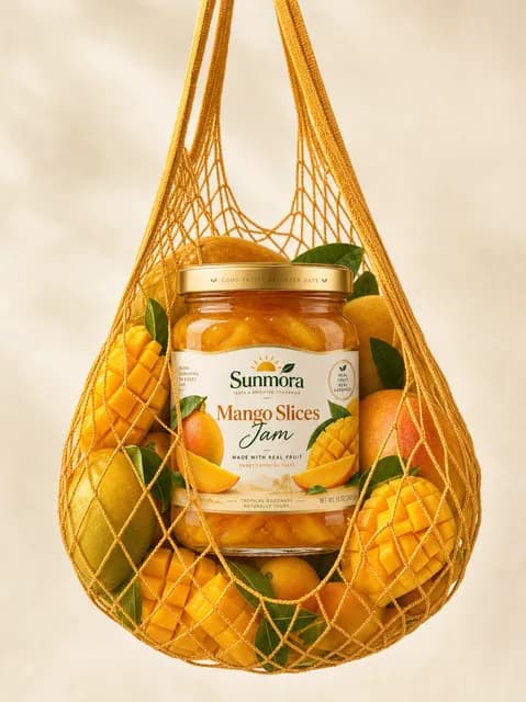 Mesh Bag Food Shot