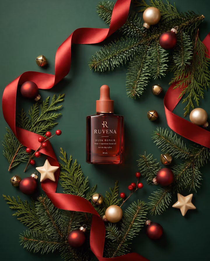 Evergreen Product Flatlay