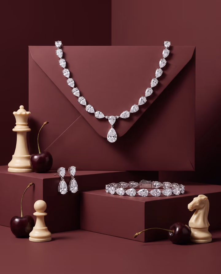 Jewelry Chessboard Visual