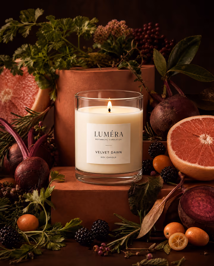 Terracotta Candle Pedestal
