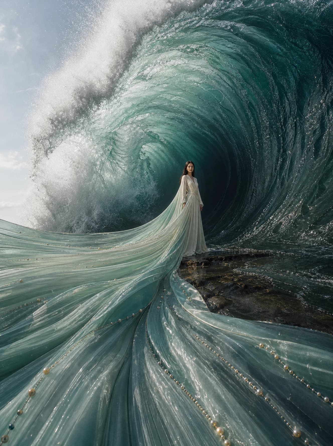 Ocean Wave Couture