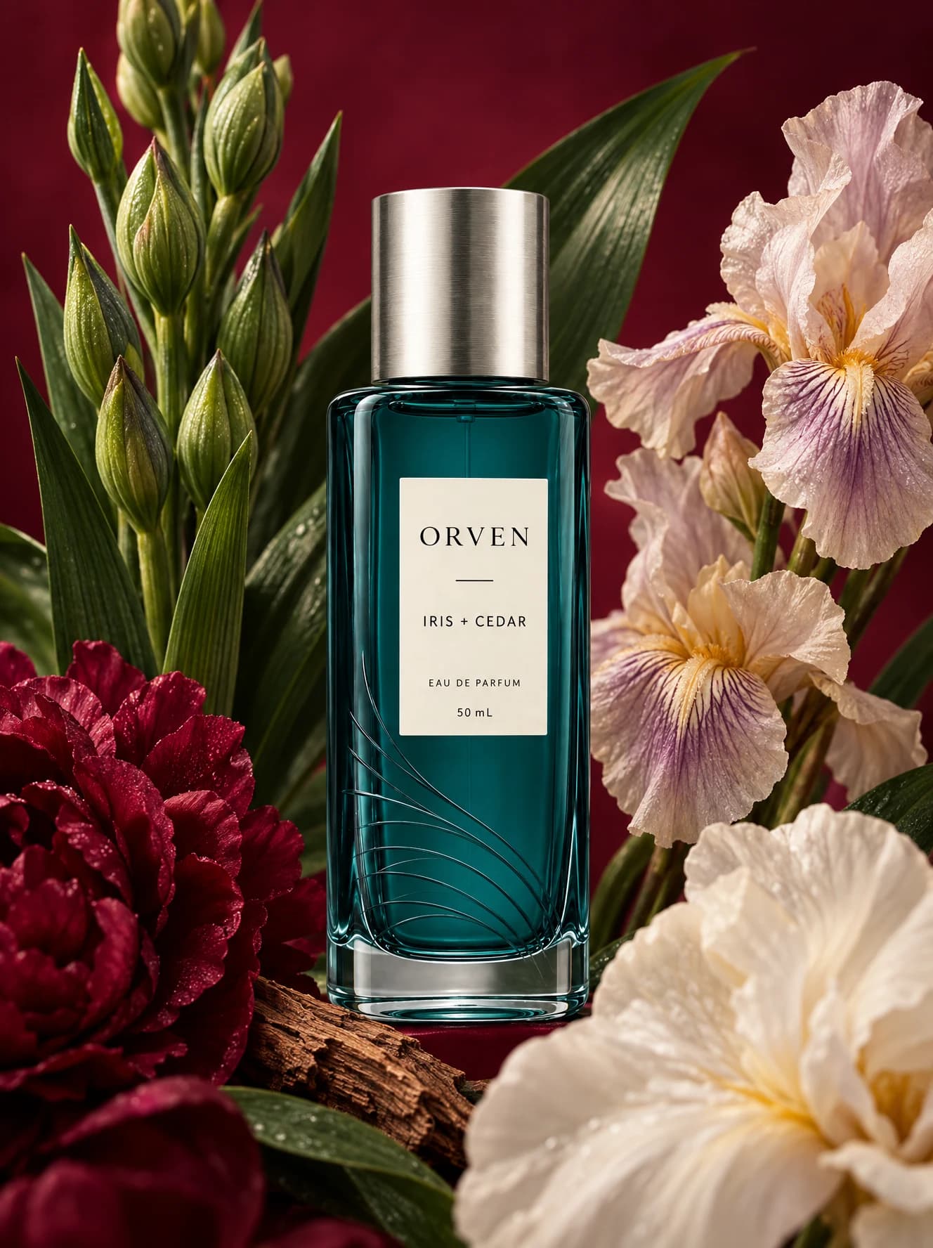 Perfume in Layered Flowers