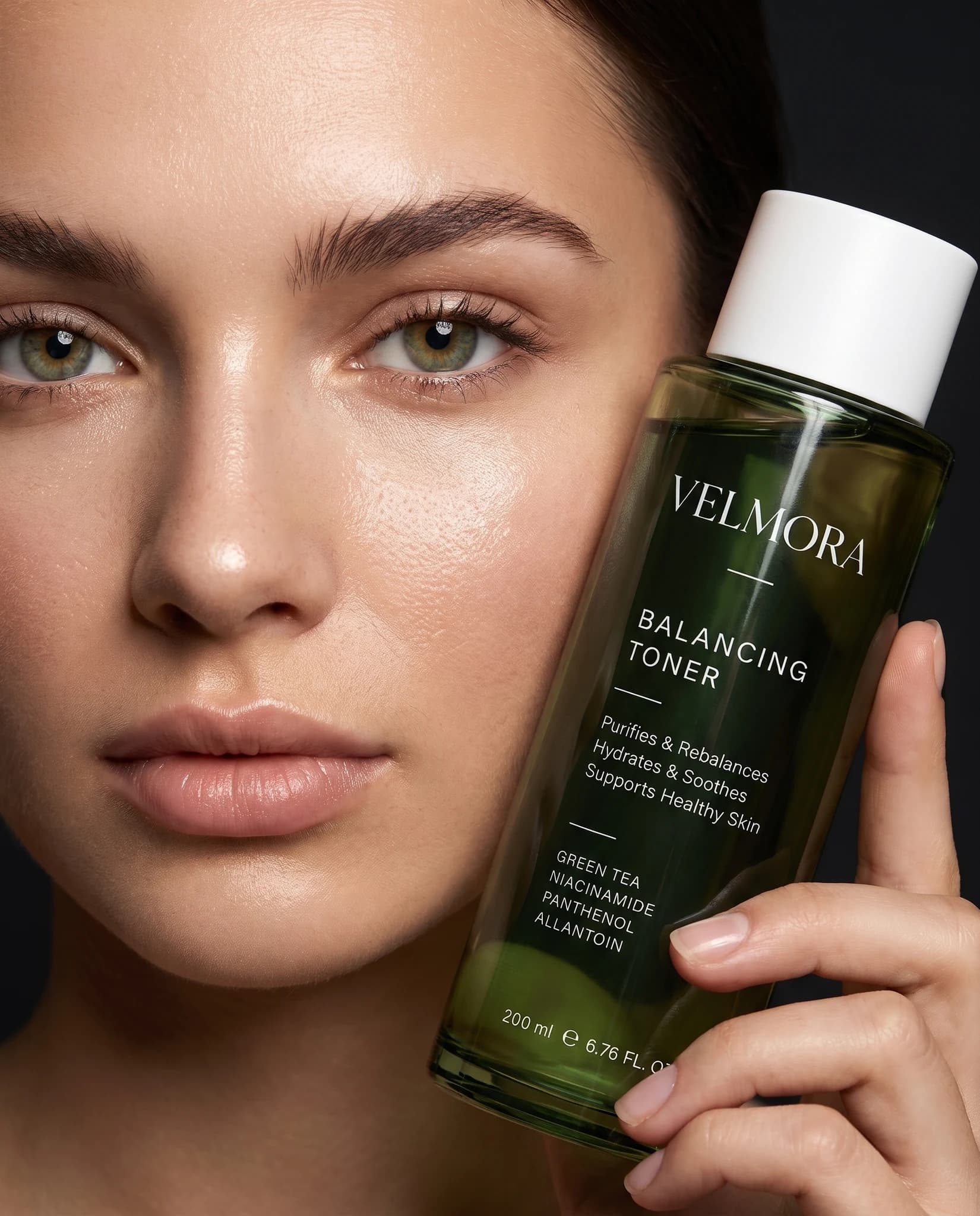 Skincare Cheek Macro