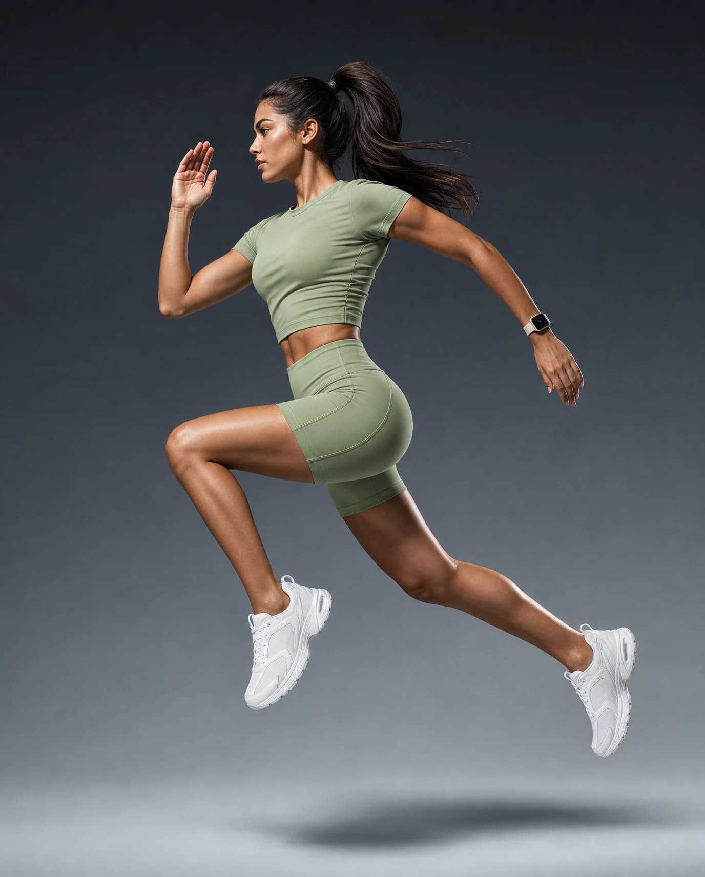 High-end Athletic Action Shot