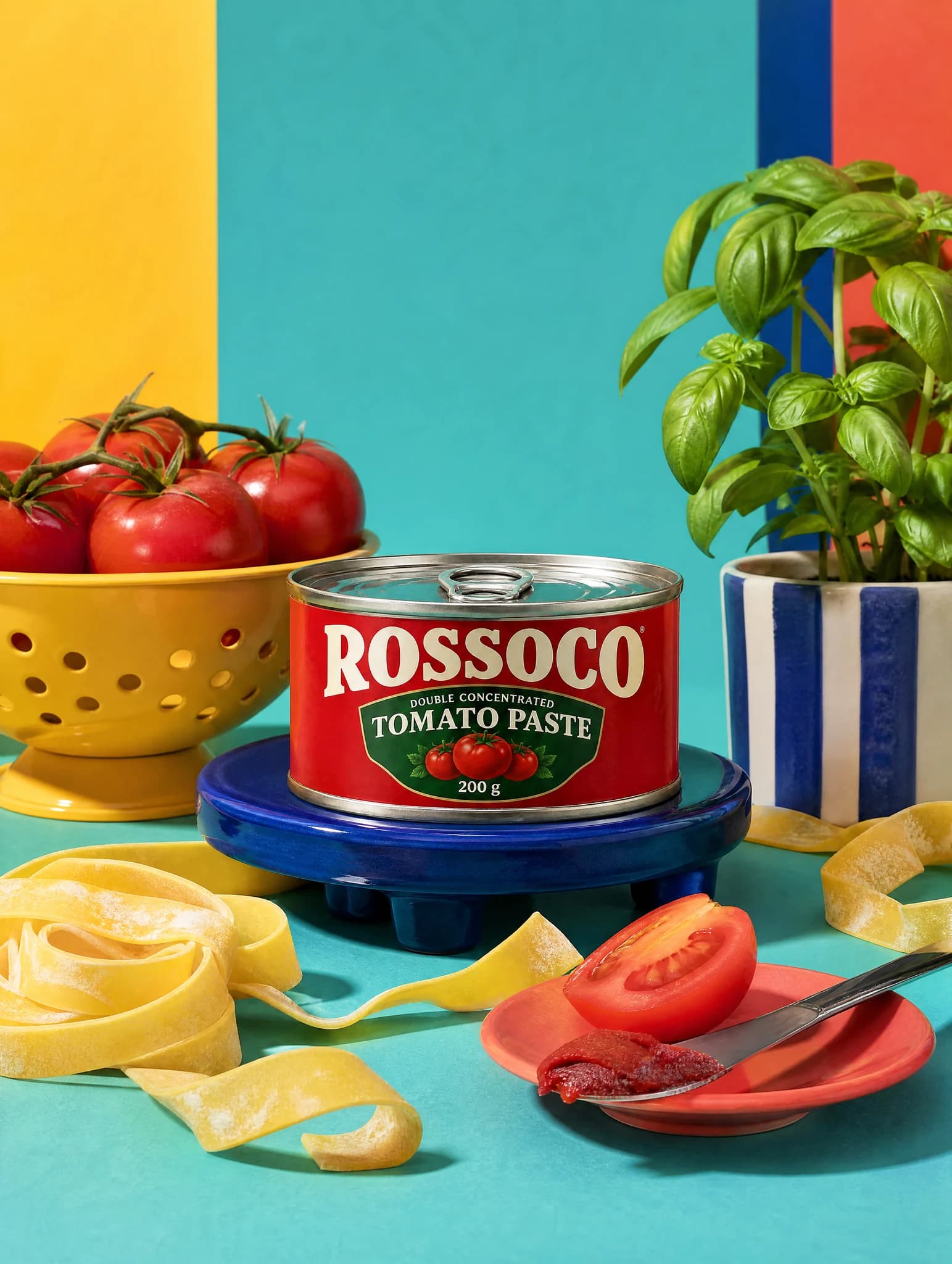 Tomato Pasta Ribbons