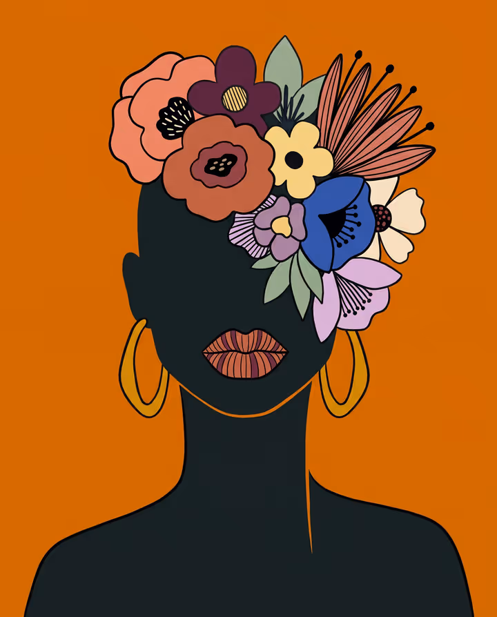 Modern Abstract Portrait