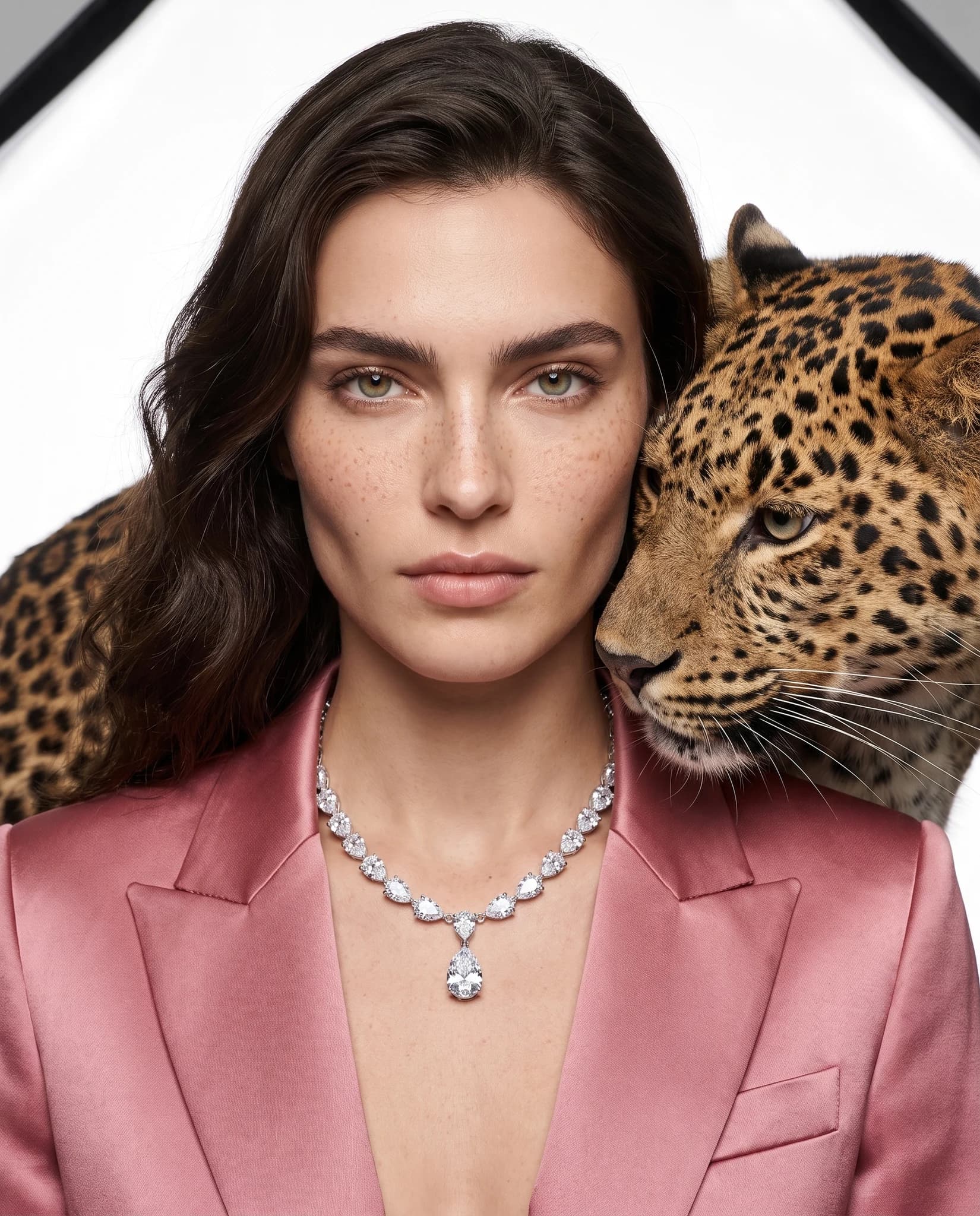 Feline Necklace Portrait