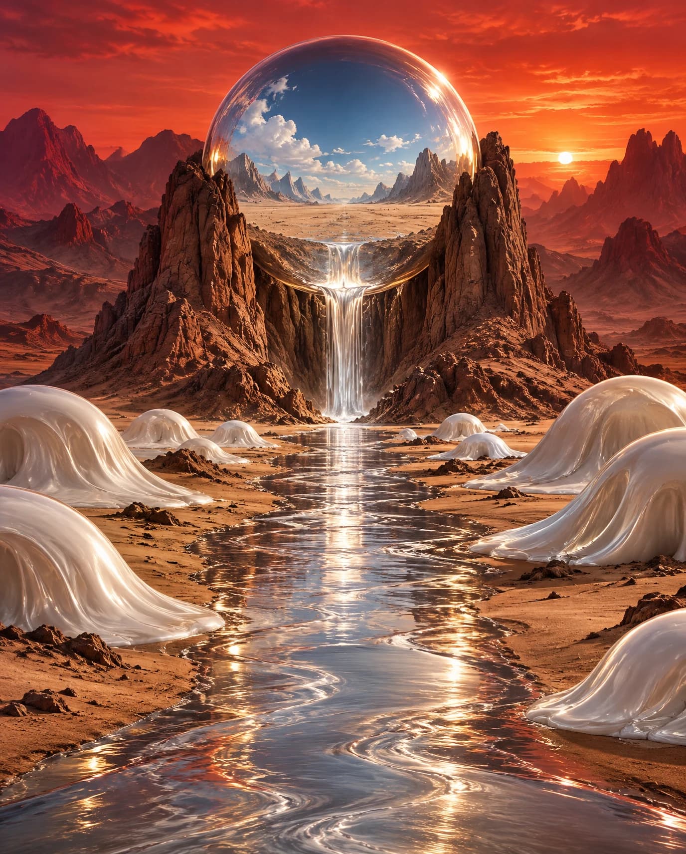 Surreal Desert Art