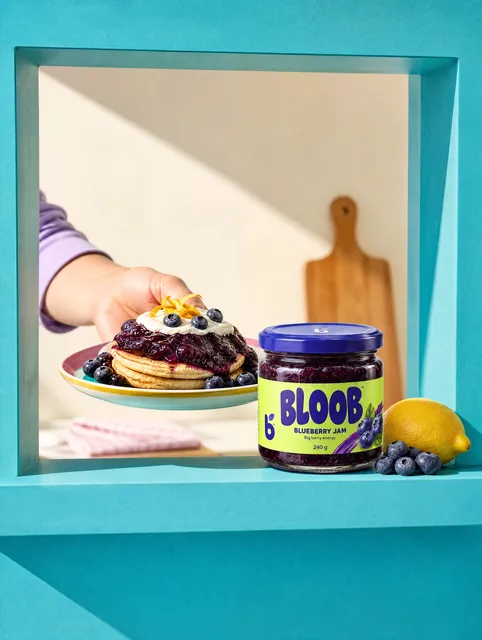 Vibrant Food Jar Campaign
