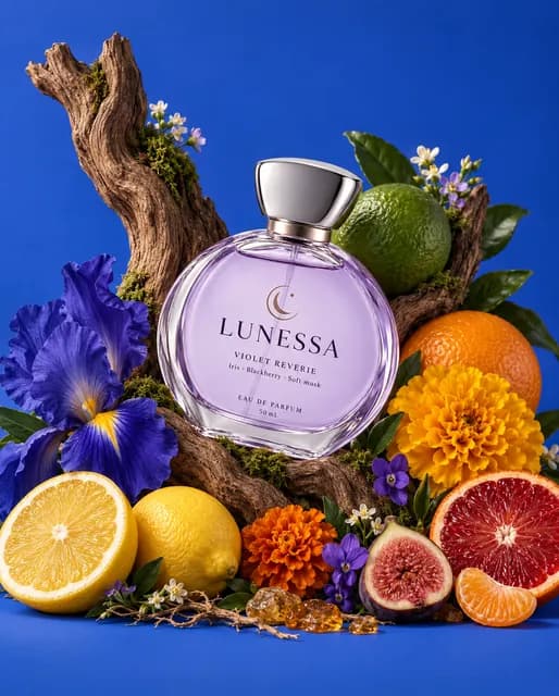 Perfume Botanical Still Life