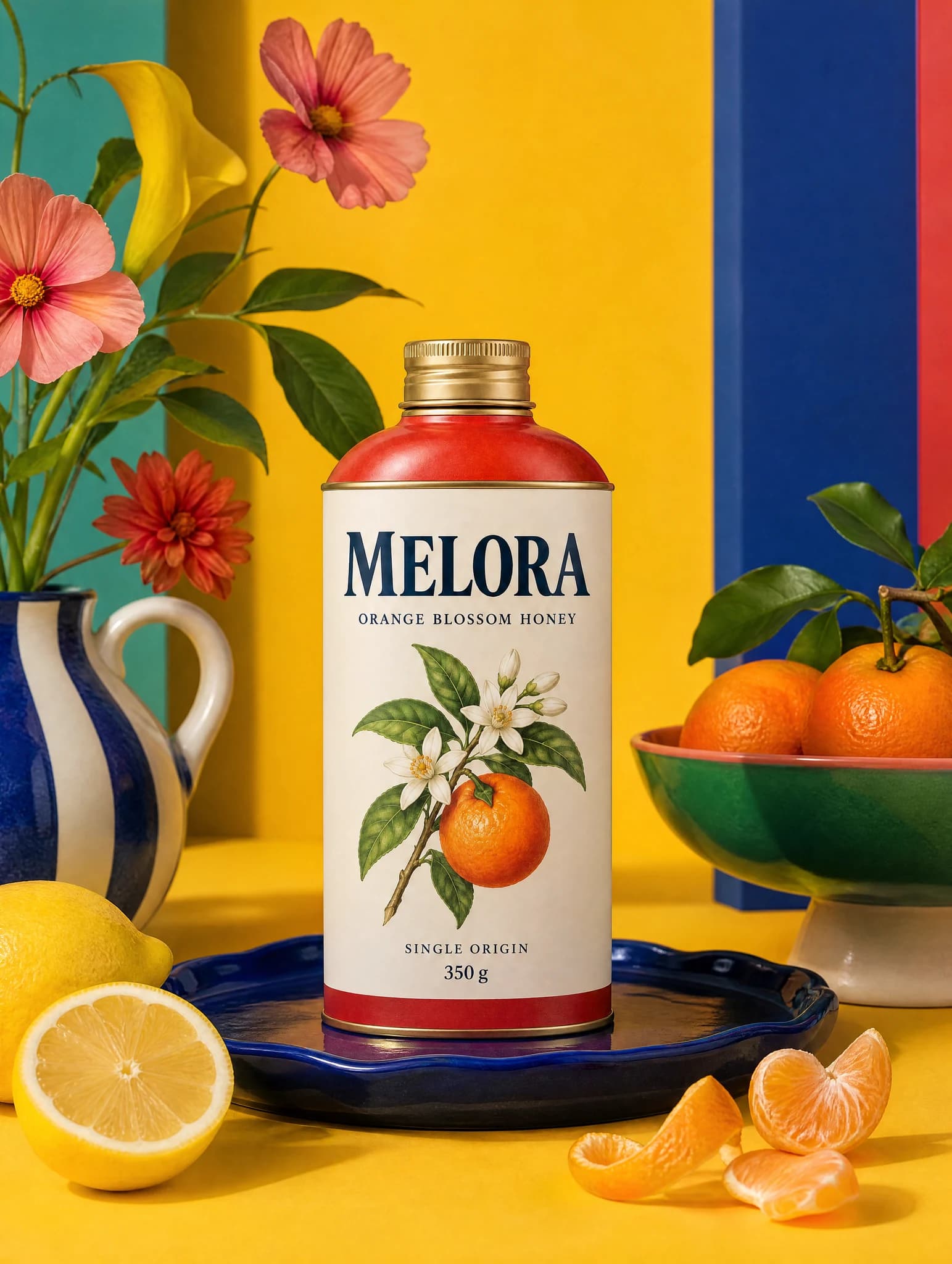 Colorful Food Still Life