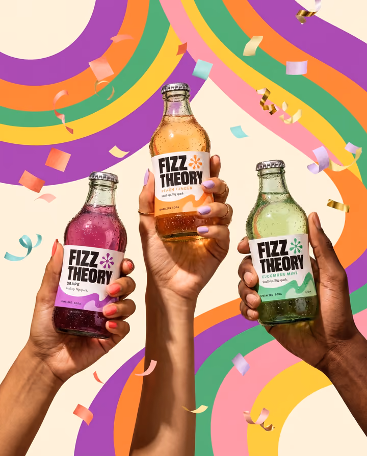 Rainbow Beverage Trio