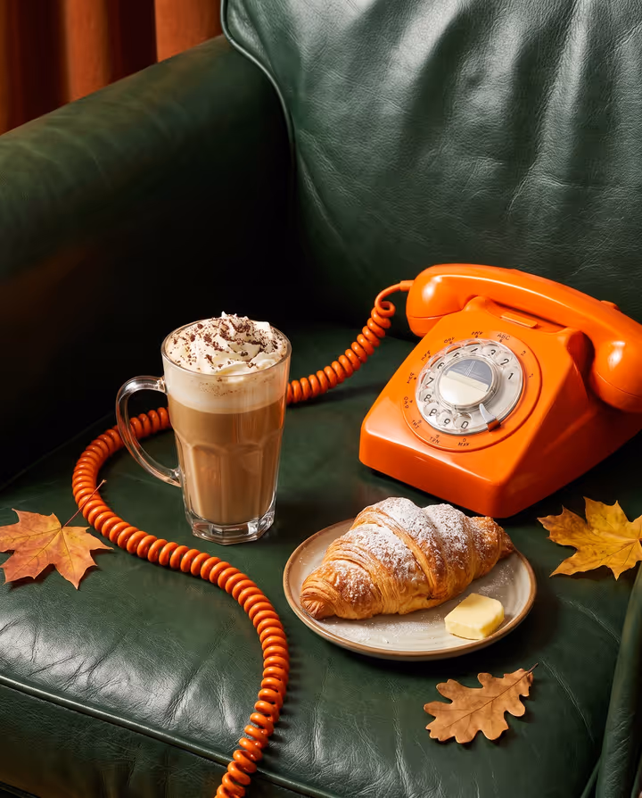 Retro Autumn Food Campaign