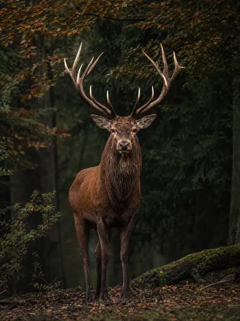 Autumn Stag Portrait