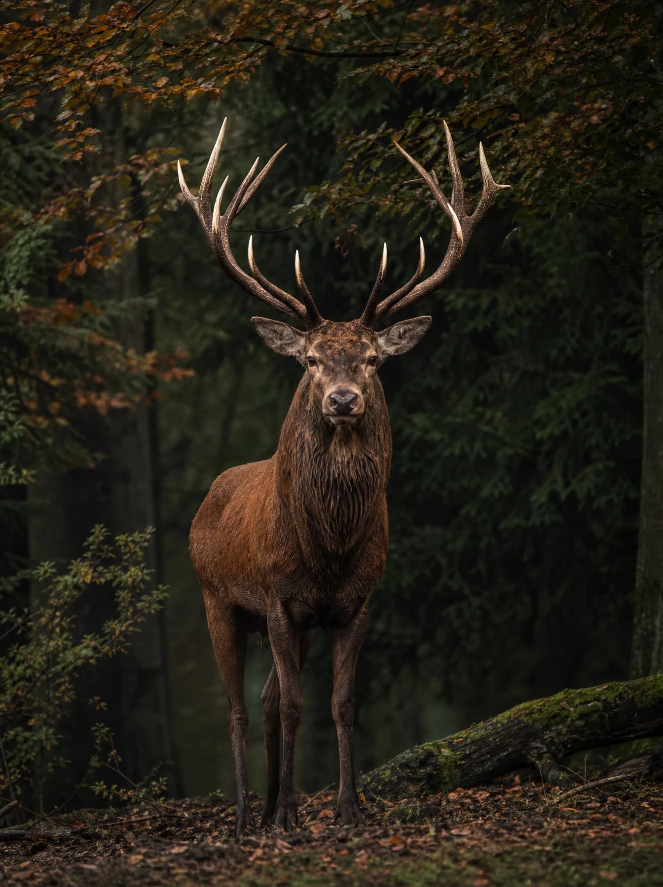 Autumn Stag Portrait