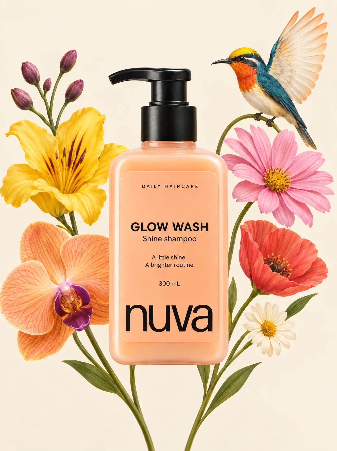 Beauty Product With Bird