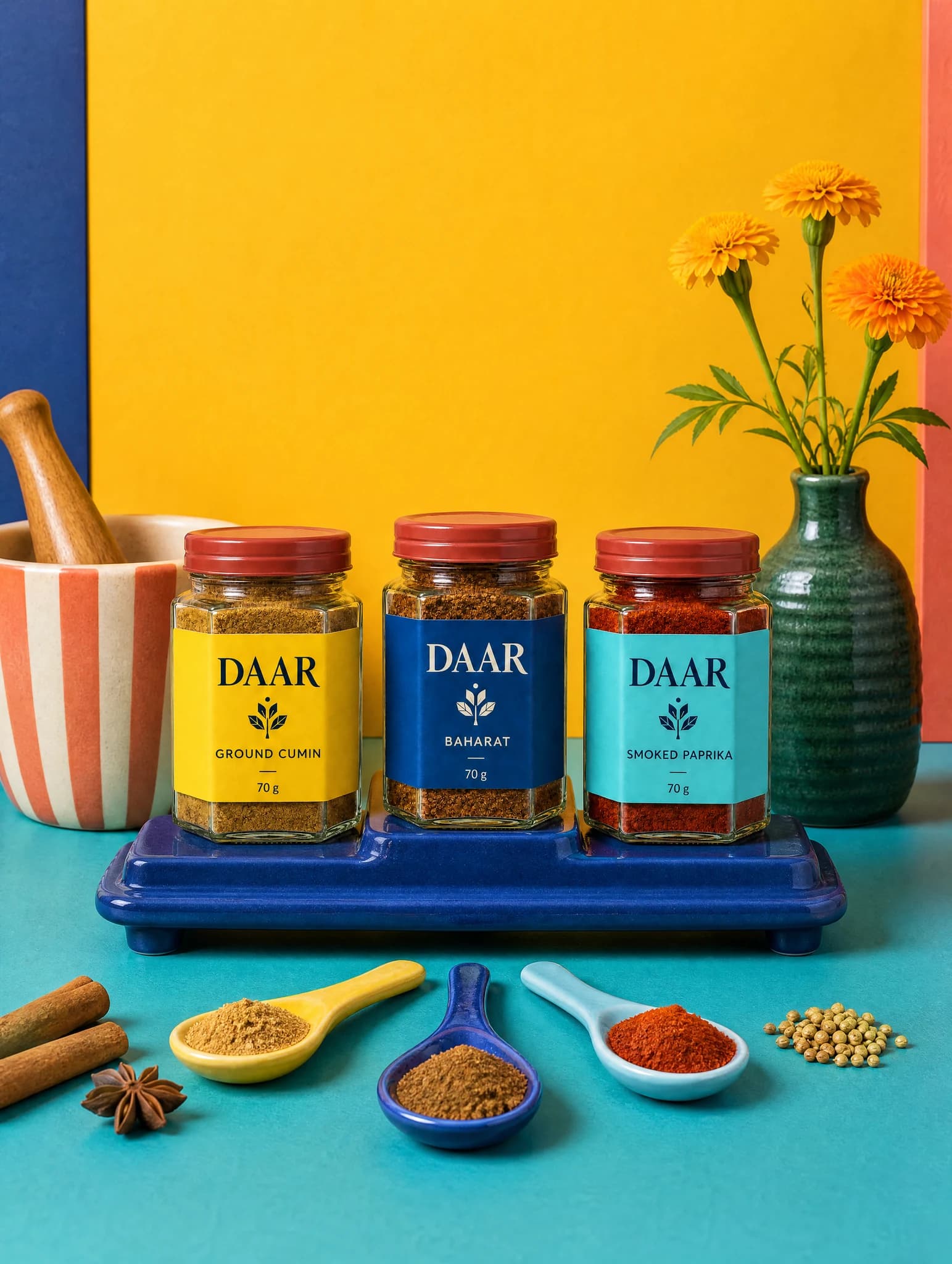 Baharat Ceramic Trio