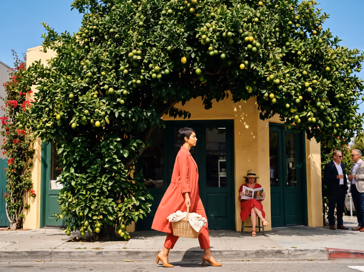 Lime Canopy Fashion